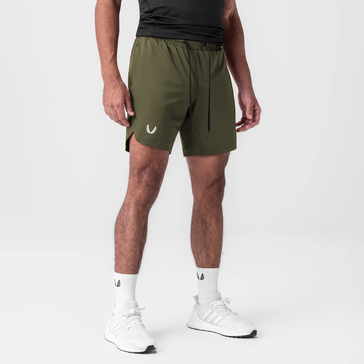 0994. AeroSilver® 7" Linerless Short - Olive | ASRV