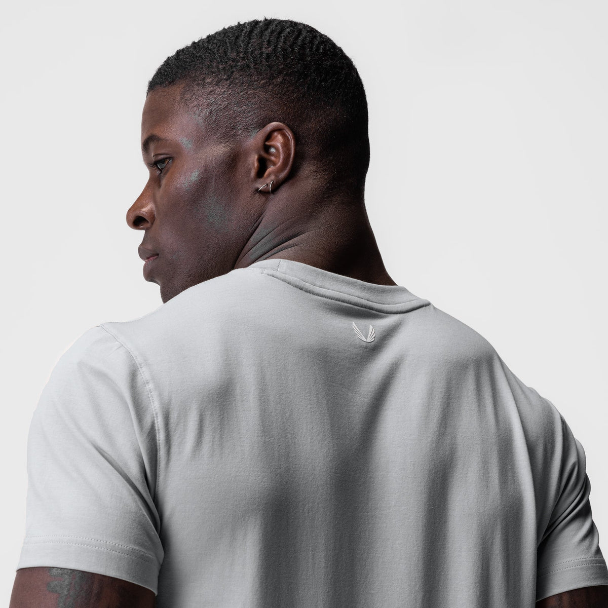 0923. Supima® Essential Tee - Slate Grey | ASRV