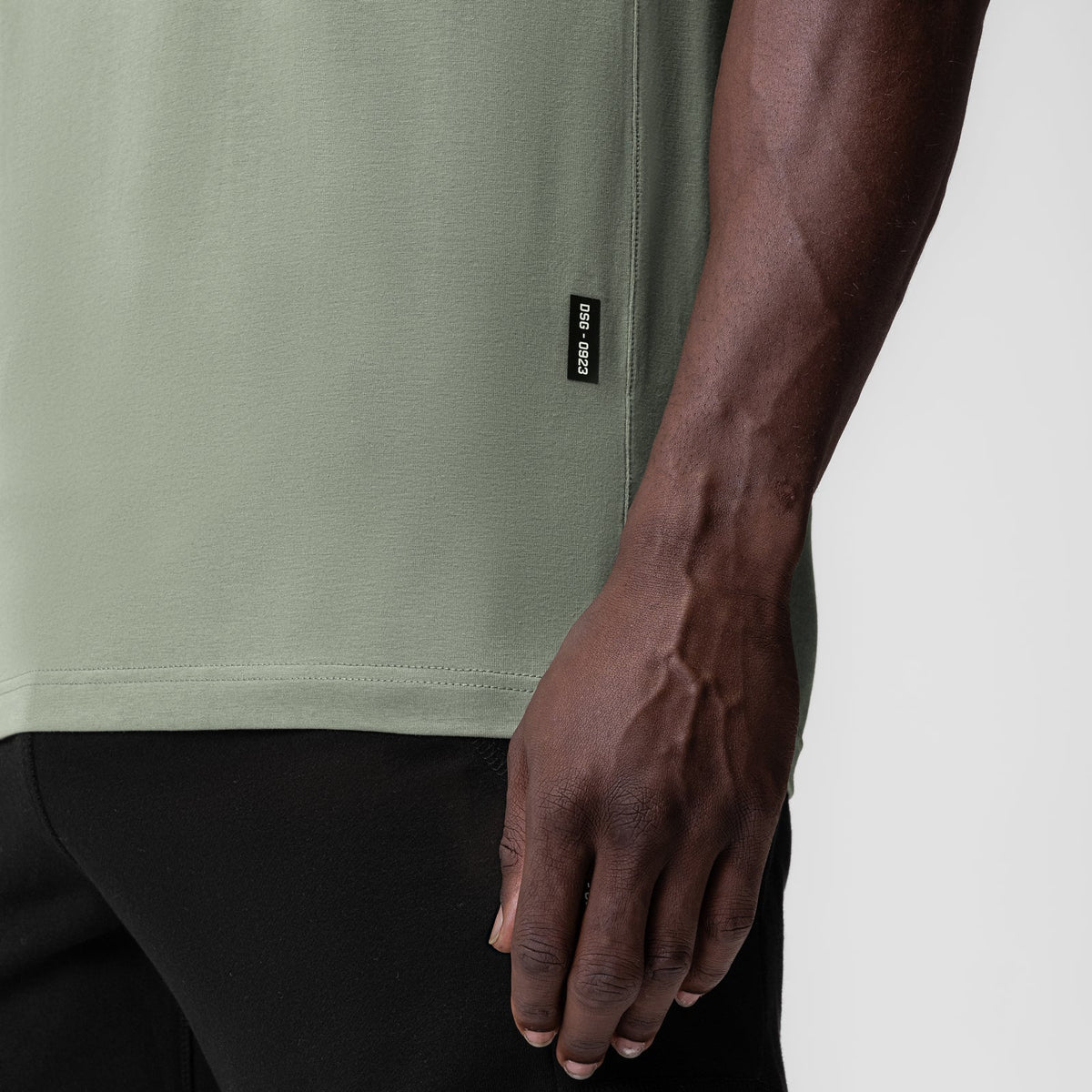 0923. Supima® Essential Tee - Sage | ASRV