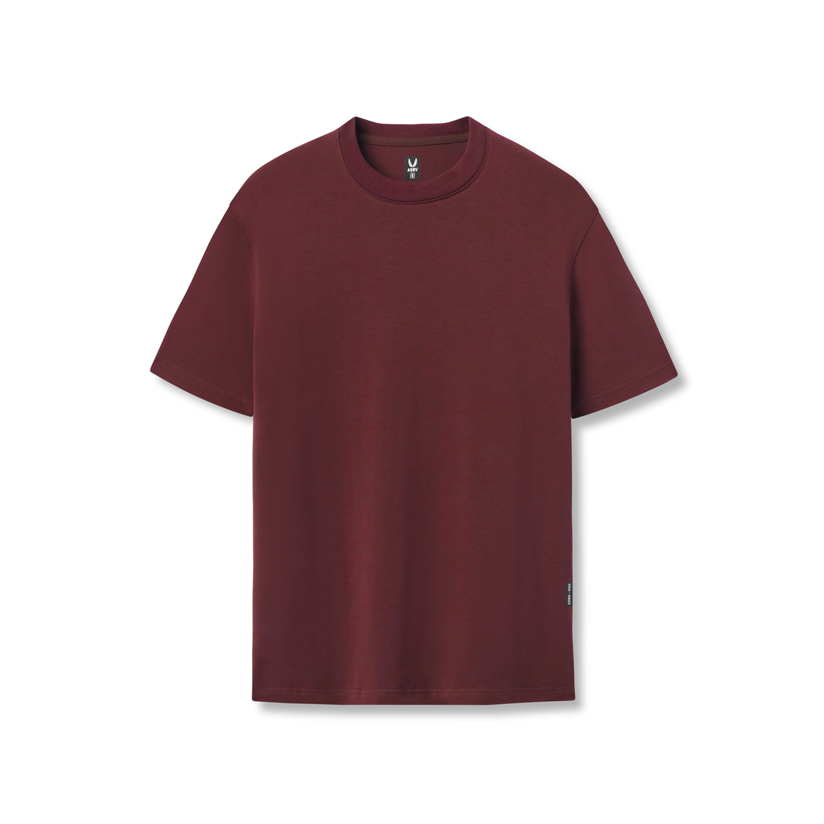 0923. Supima® Essential Tee - Crimson | ASRV