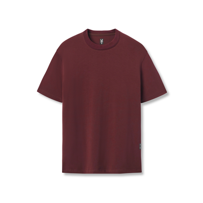0923. Supima® Essential Tee - Crimson | ASRV