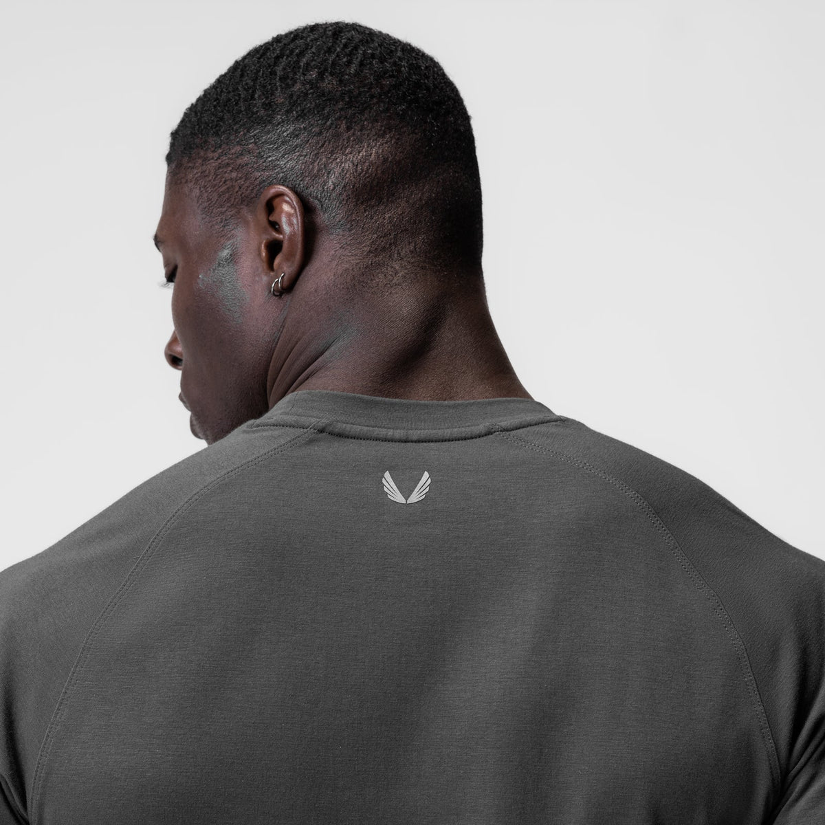 0767. Supima® Established Tee - Space Grey | ASRV