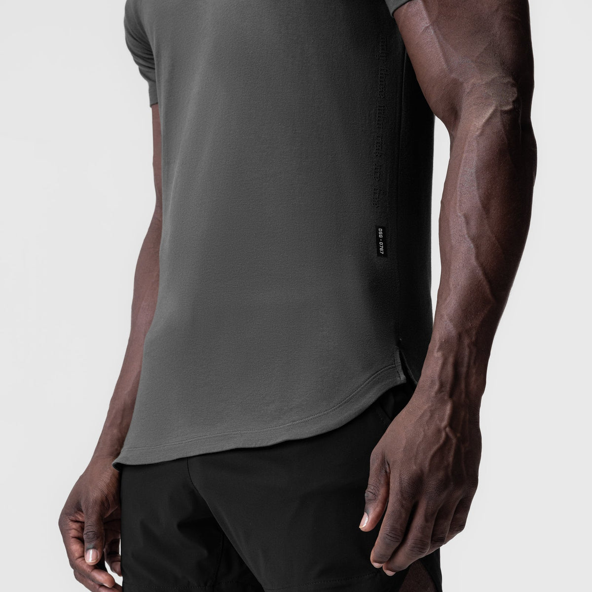 0767. Supima® Established Tee - Space Grey | ASRV