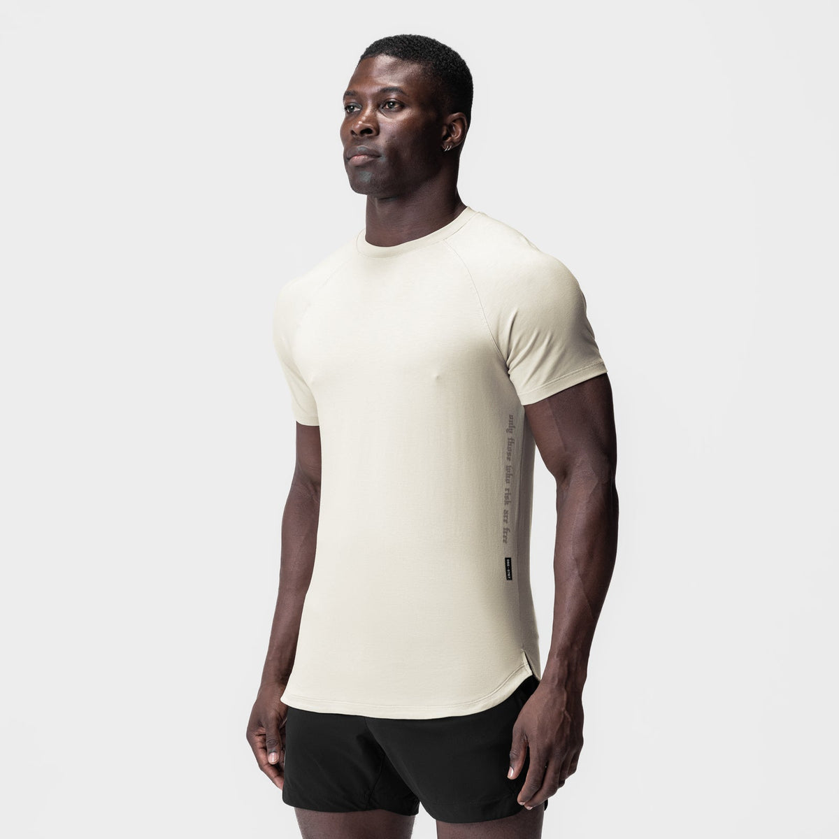 0767. Supima® Established Tee - Ivory Cream | ASRV