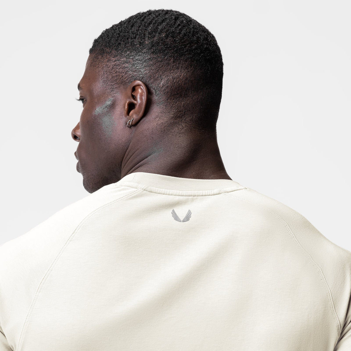 0767. Supima® Established Tee - Ivory Cream | ASRV