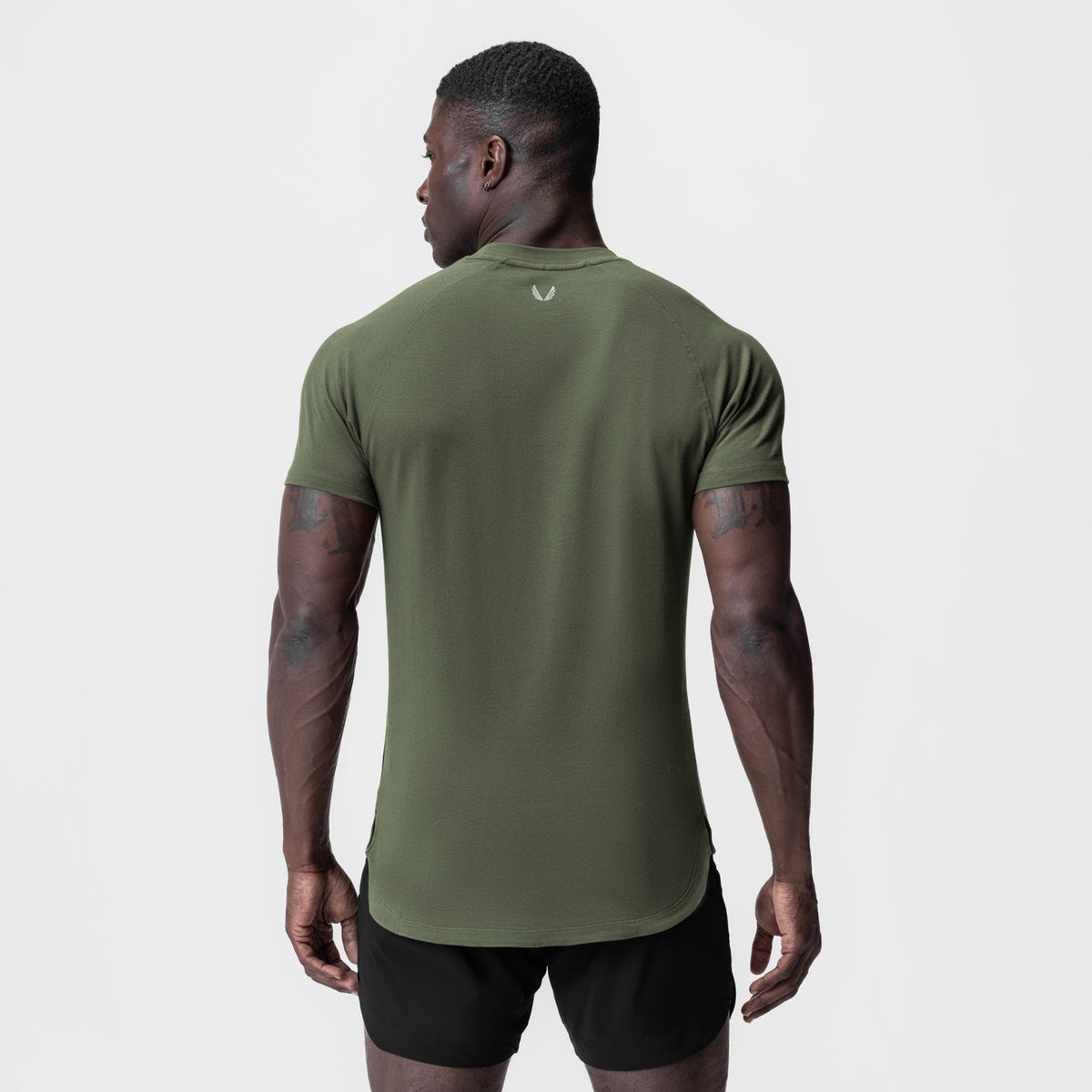 0767. Supima® Established Tee - Olive | ASRV