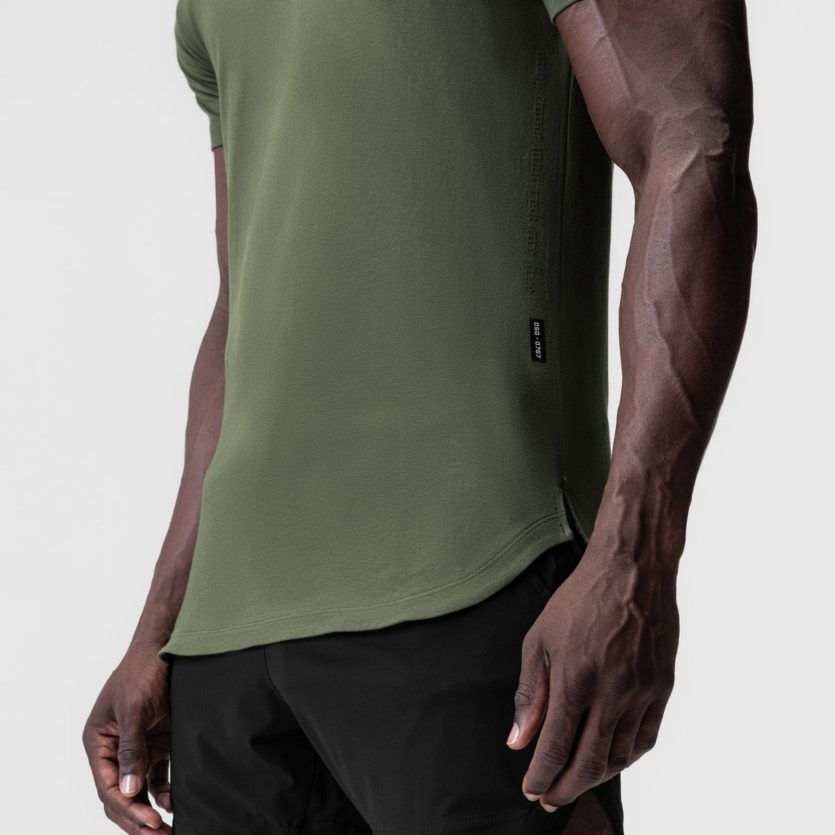0767. Supima® Established Tee - Olive | ASRV