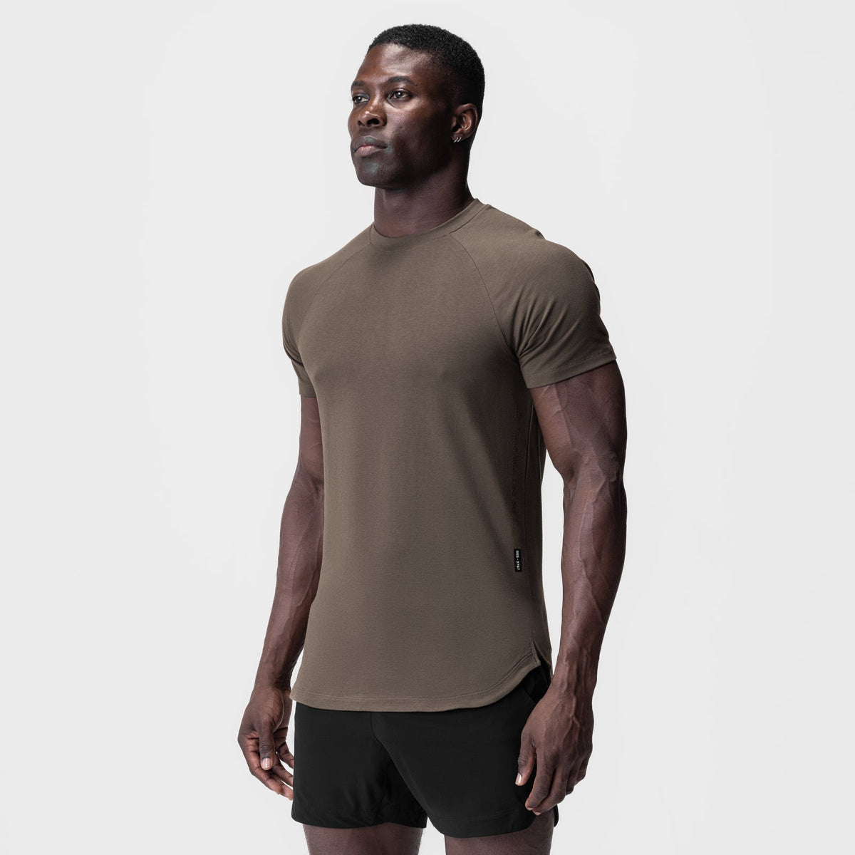 0767. Supima® Established Tee - Deep Taupe | ASRV