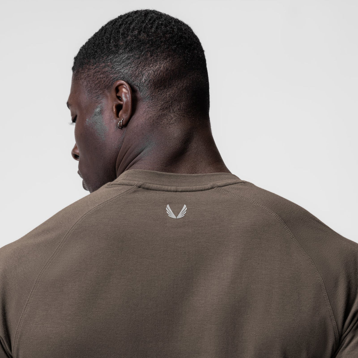 0767. Supima® Established Tee - Deep Taupe | ASRV