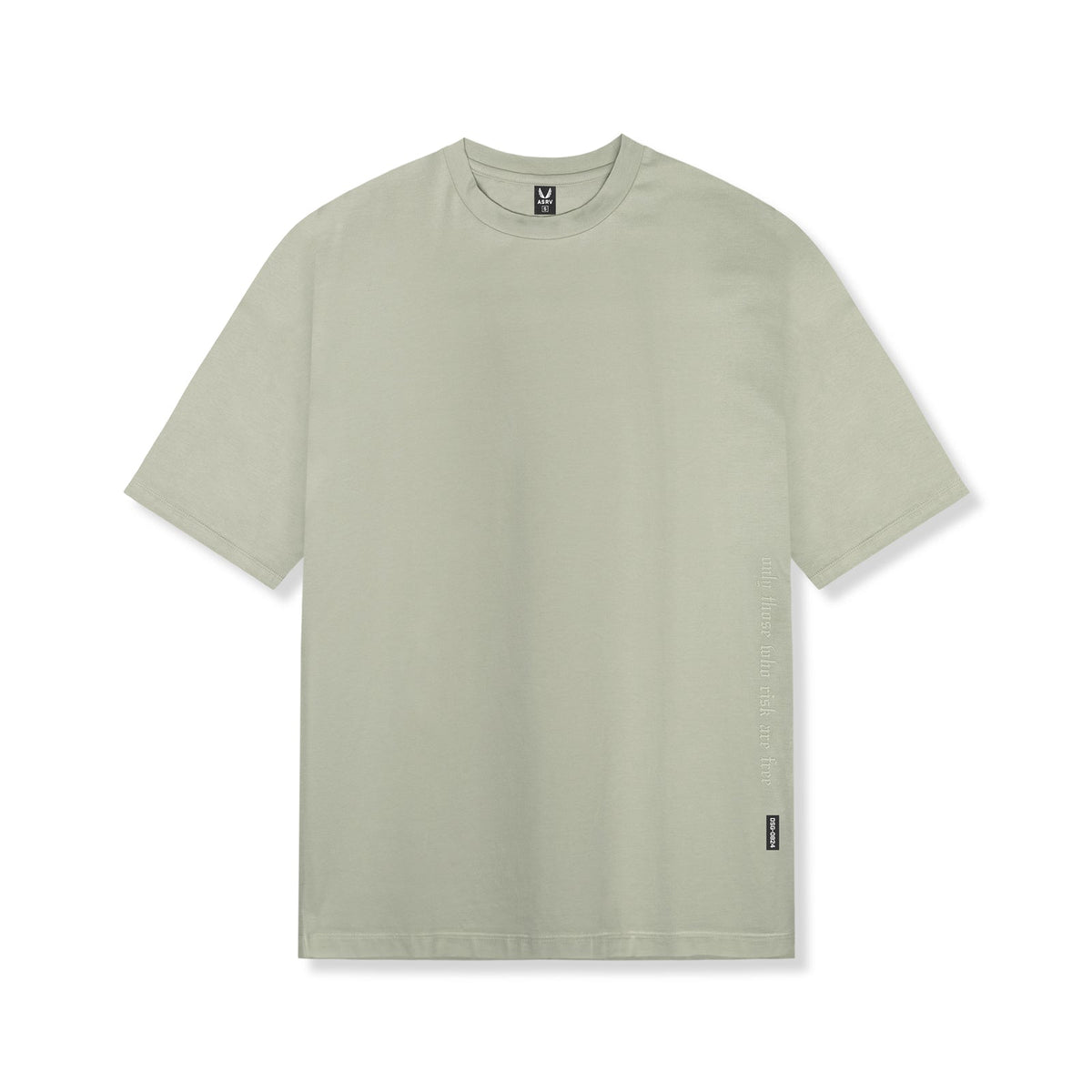 0824. Supima® Oversized Tee - Sage | ASRV