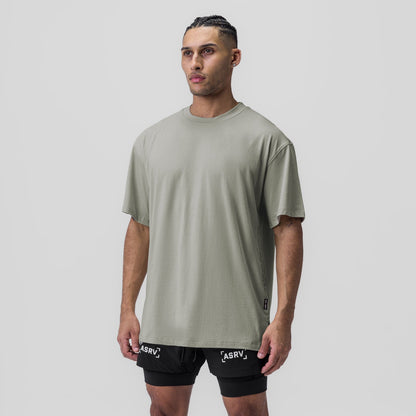 0824. Supima® Oversized Tee - Sage | ASRV