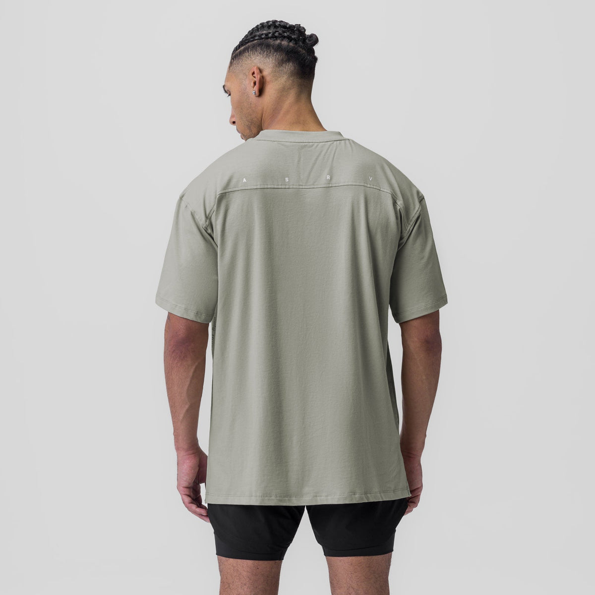 0824. Supima® Oversized Tee - Sage | ASRV