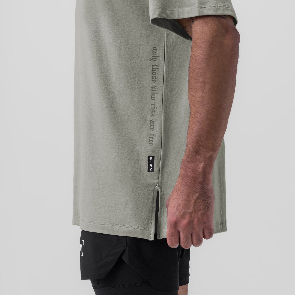 0824. Supima® Oversized Tee - Sage | ASRV