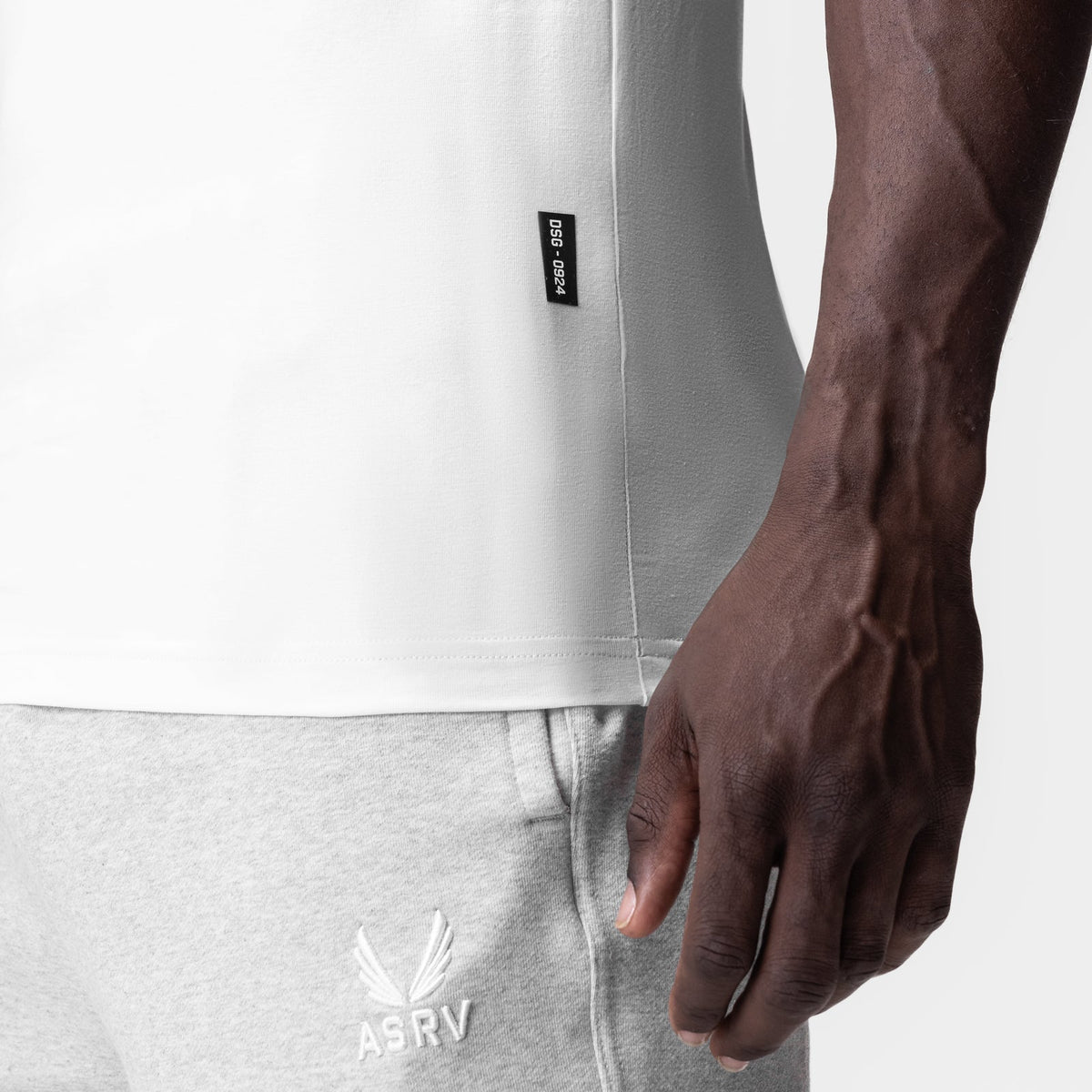 0924. Supima® Essential Slim Tank - White | ASRV