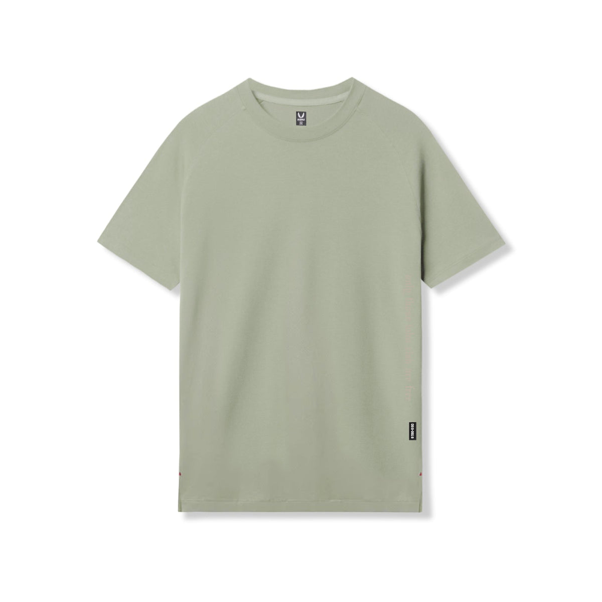 0919. Supima® Fitted Tee - Sage | ASRV