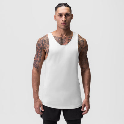 0808. Supima® Vented Tank - White | ASRV