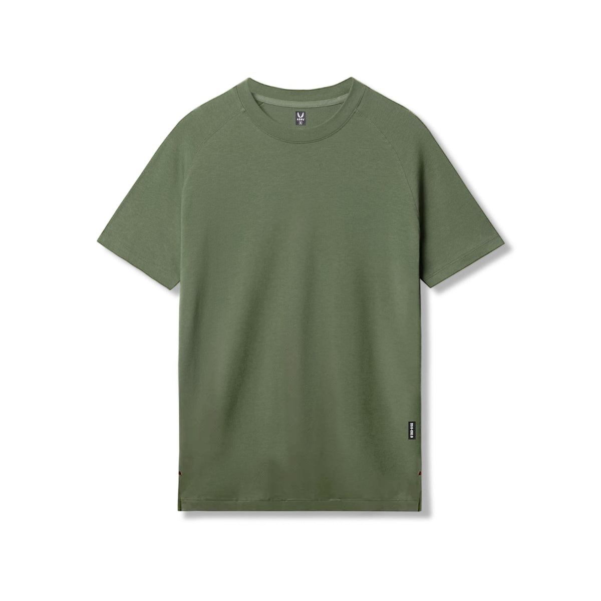 0919. Supima® Fitted Tee - Olive | ASRV