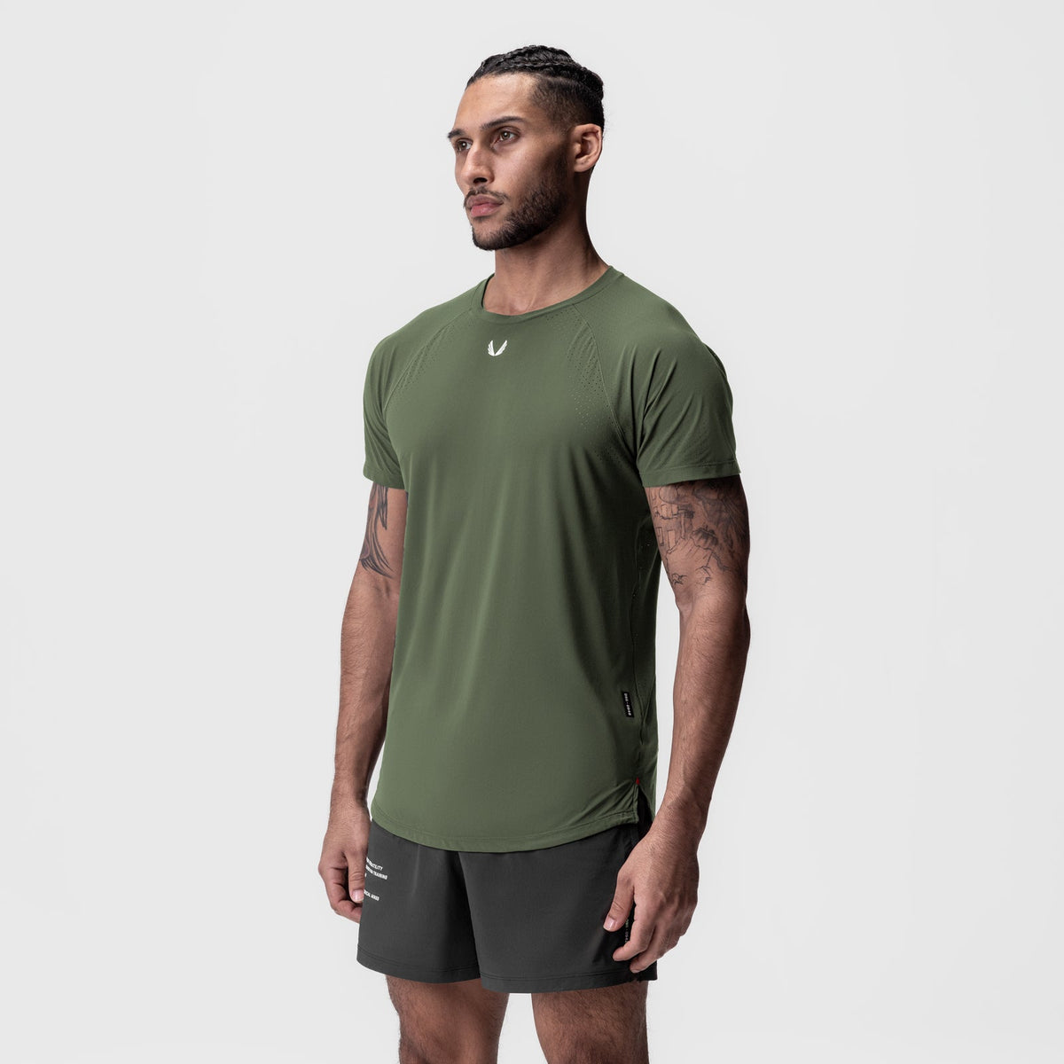 0948. Laser-Vent™ Established Tee - Olive | ASRV