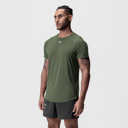 0948. Laser-Vent™ Established Tee - Olive | ASRV
