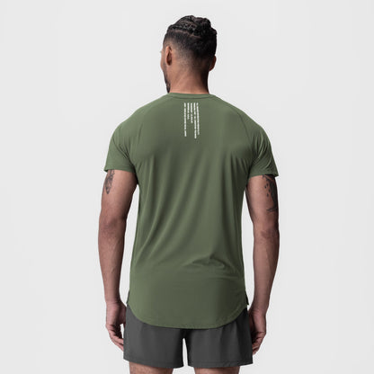 0948. Laser-Vent™ Established Tee - Olive | ASRV
