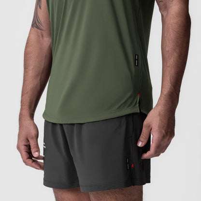 0948. Laser-Vent™ Established Tee - Olive | ASRV