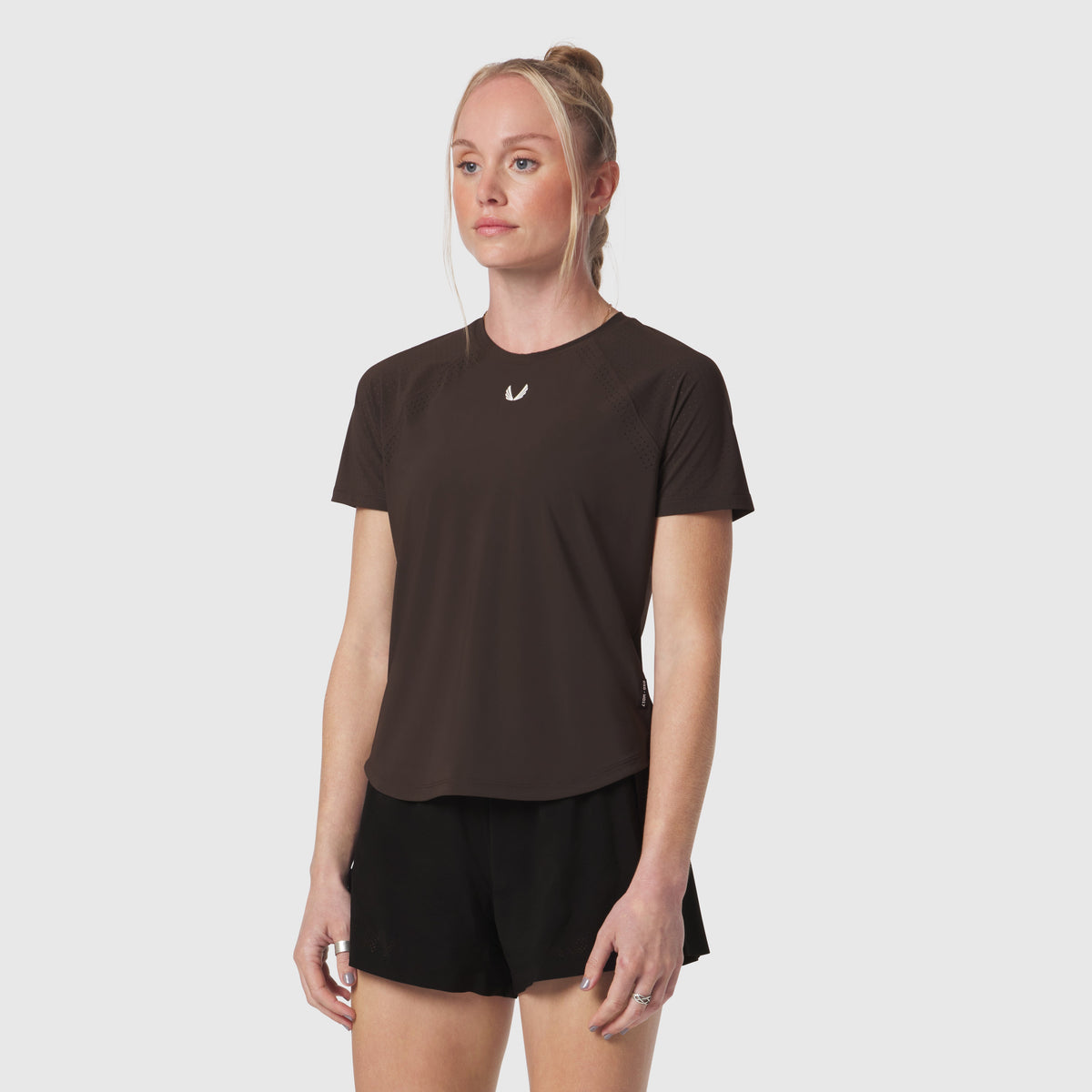 W017. Laser-Vent™ Established Tee - Dark Earth | ASRV
