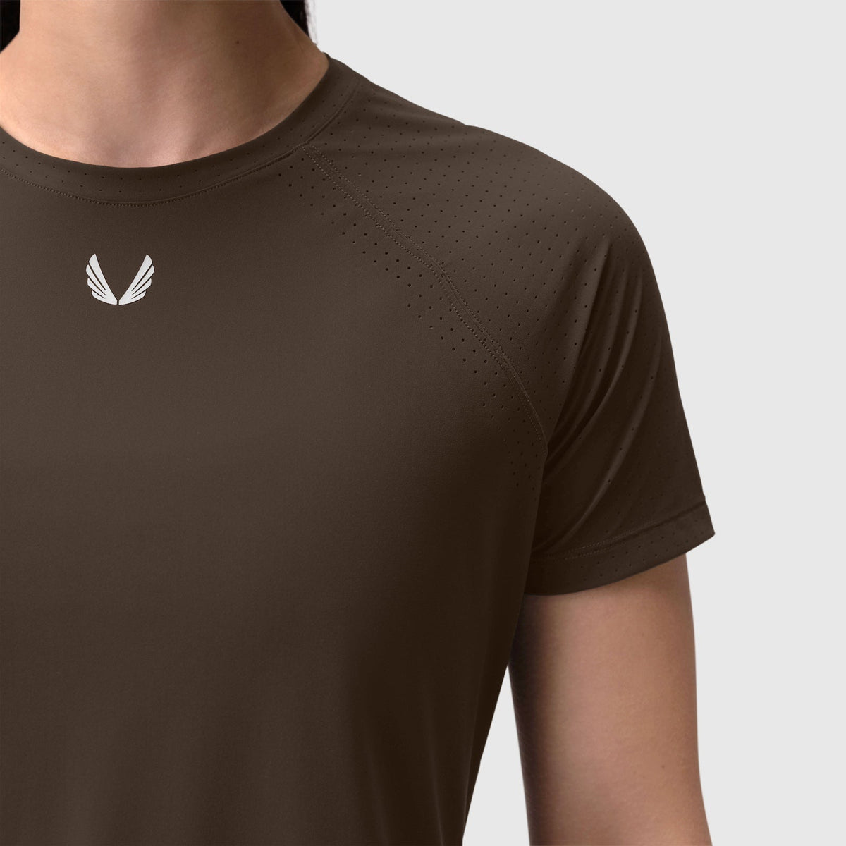 W017. Laser-Vent™ Established Tee - Dark Earth | ASRV