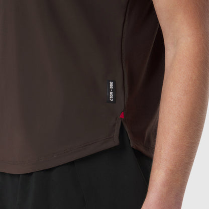 W017. Laser-Vent™ Established Tee - Dark Earth | ASRV
