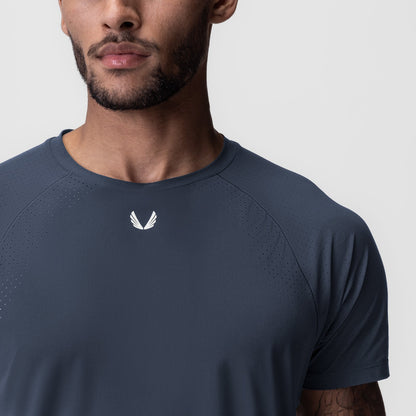 0948. Laser-Vent™ Established Tee - Navy | ASRV