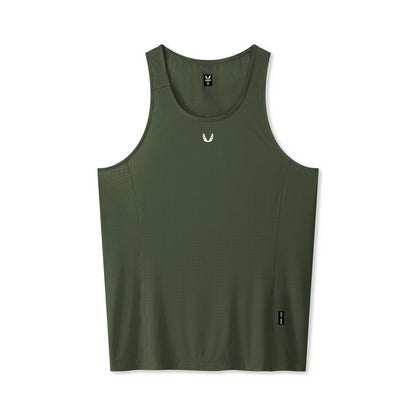 0949. Laser-Vent™ Singlet Tank - Olive | ASRV