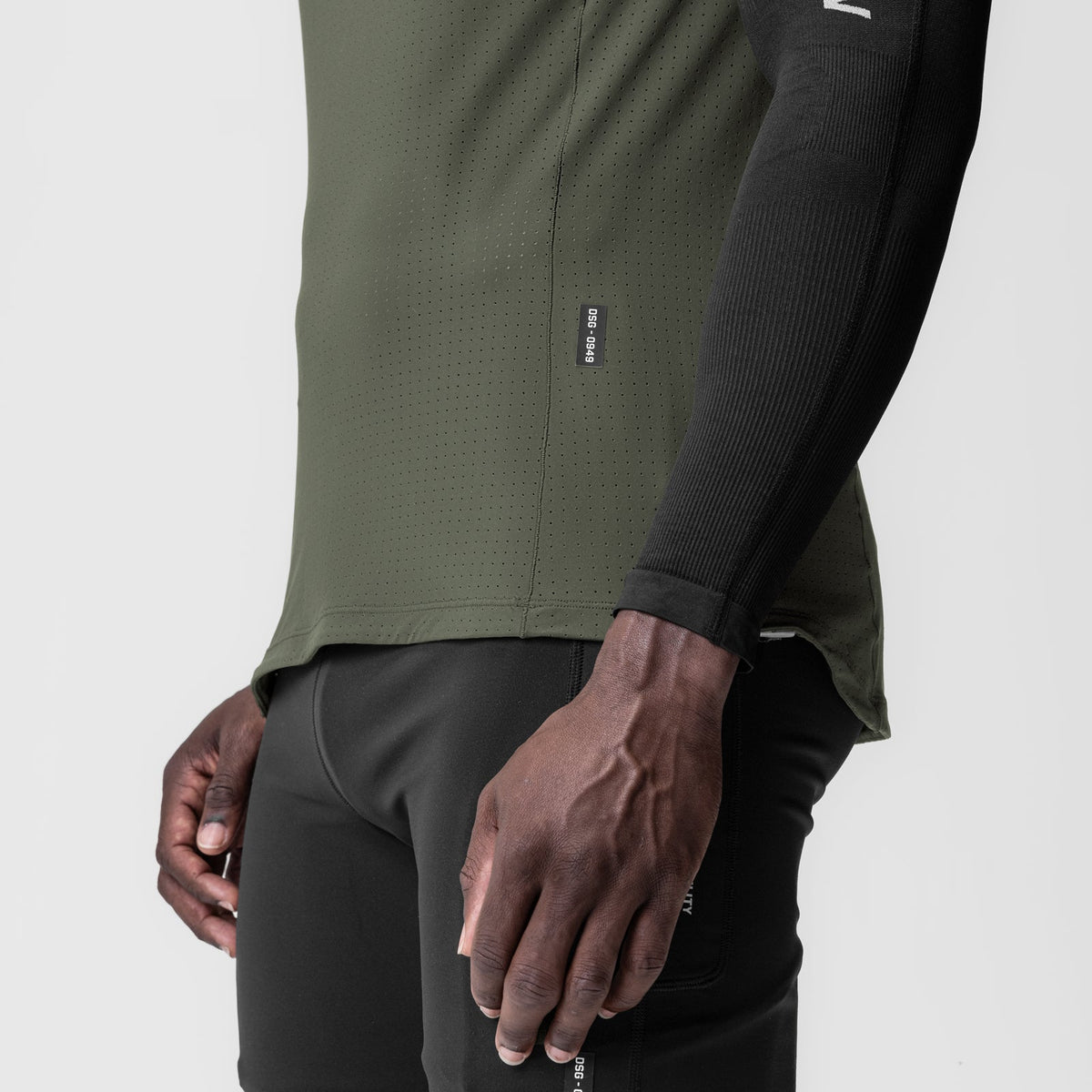 0949. Laser-Vent™ Singlet Tank - Olive | ASRV