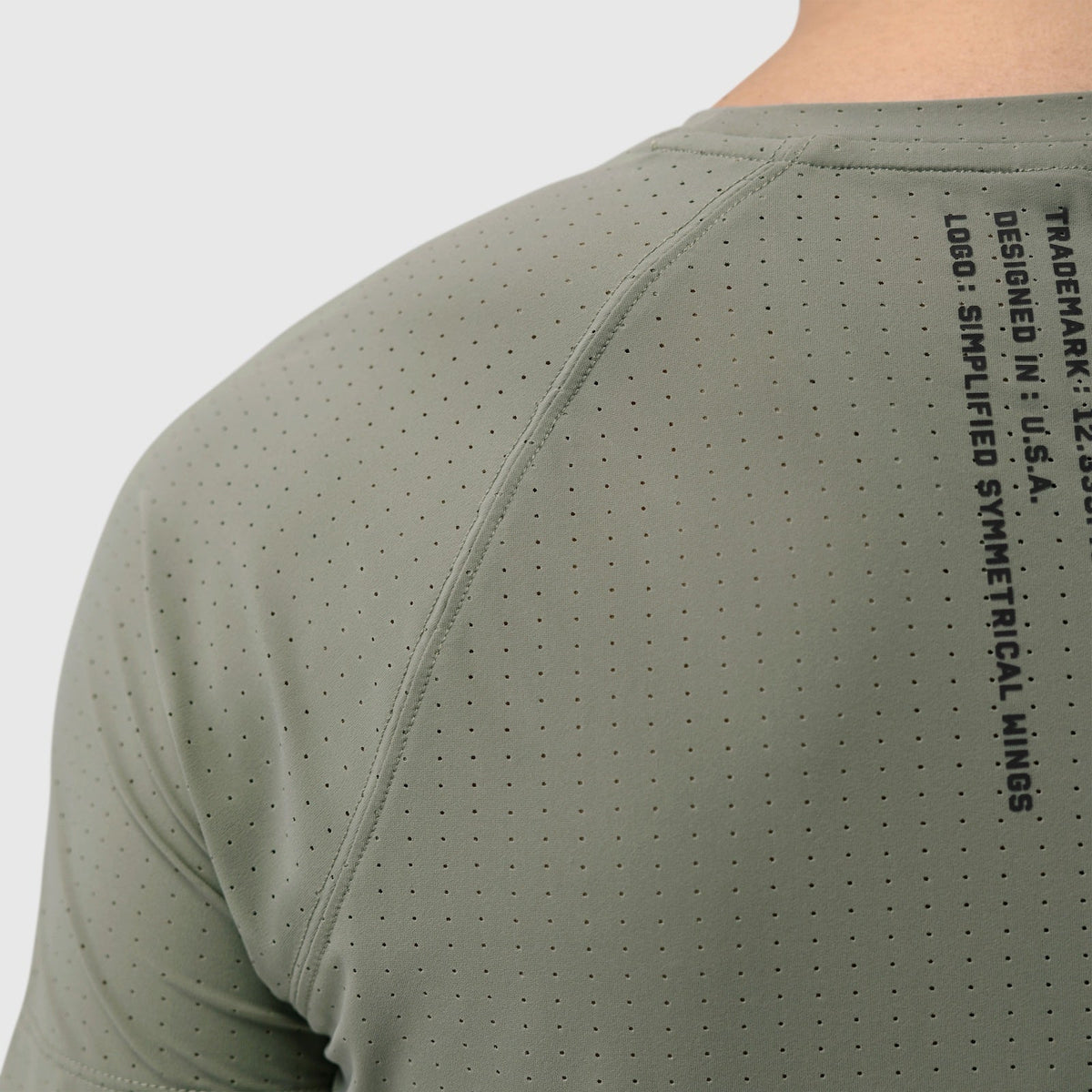 W017. Laser-Vent™ Established Tee - Sage | ASRV