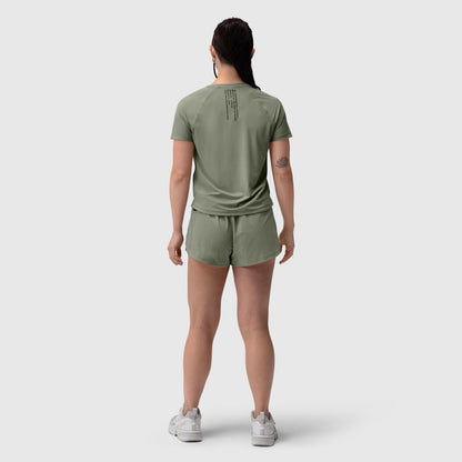 W017. Laser-Vent™ Established Tee - Sage | ASRV