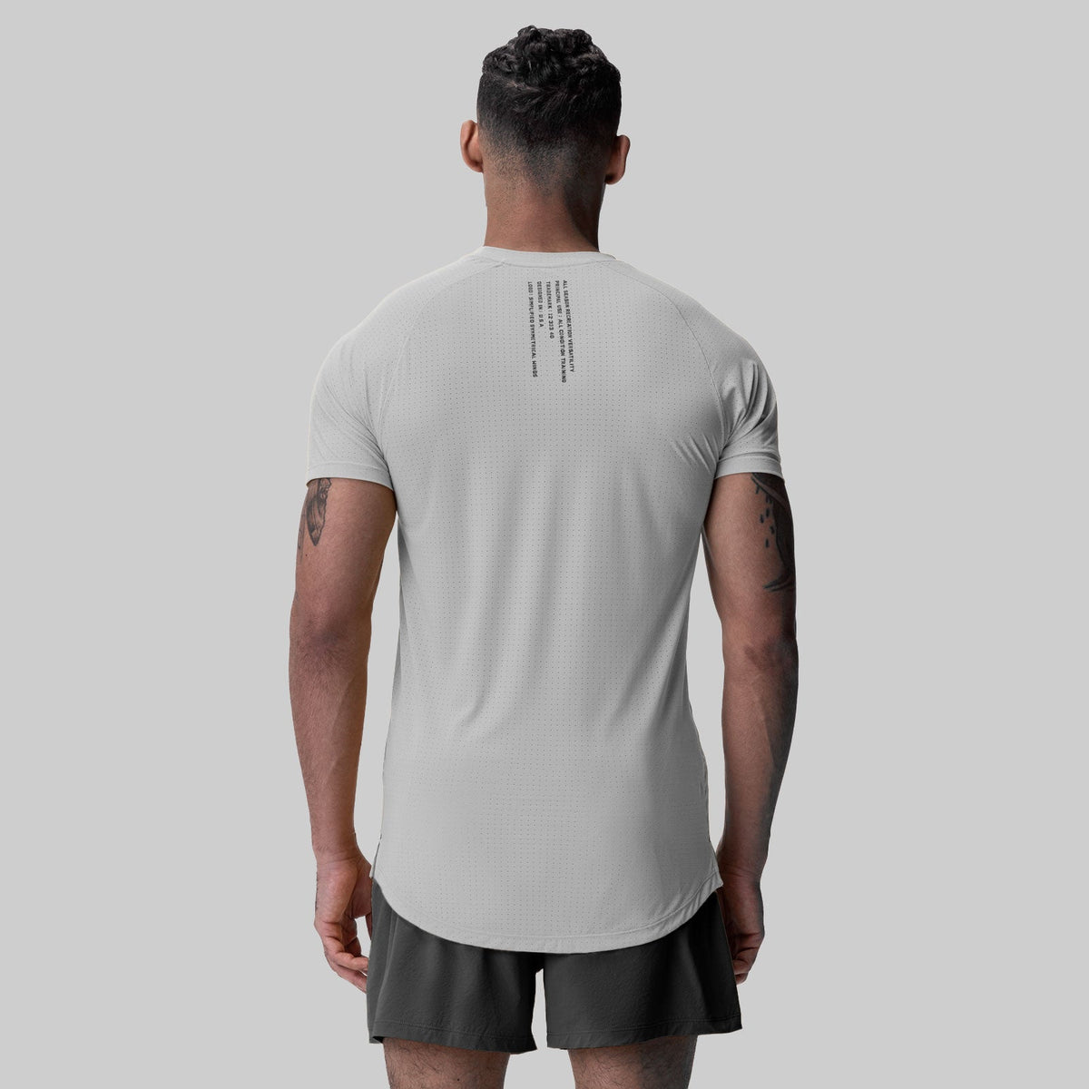 0948. Laser-Vent™ Established Tee - Slate Grey | ASRV