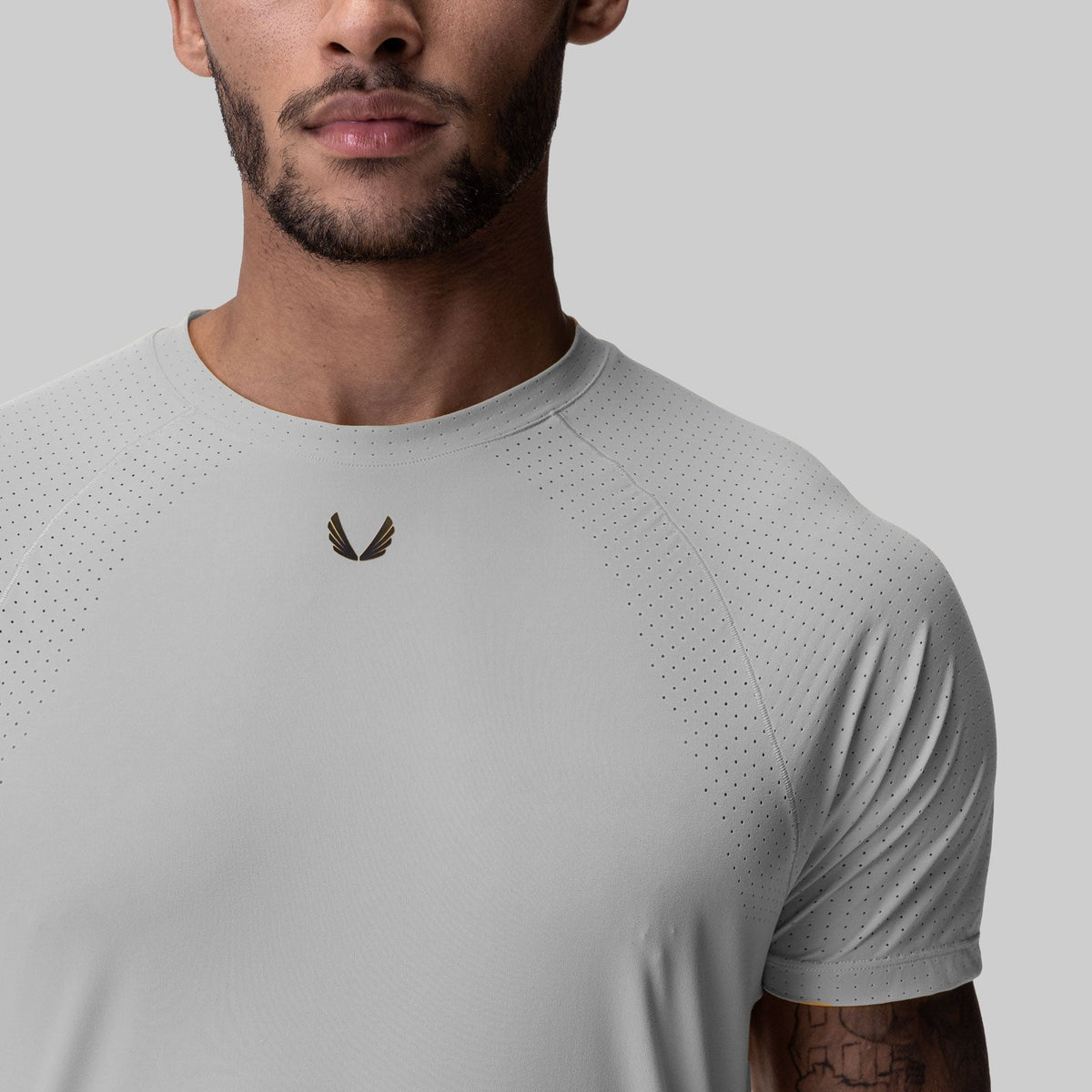 0948. Laser-Vent™ Established Tee - Slate Grey | ASRV
