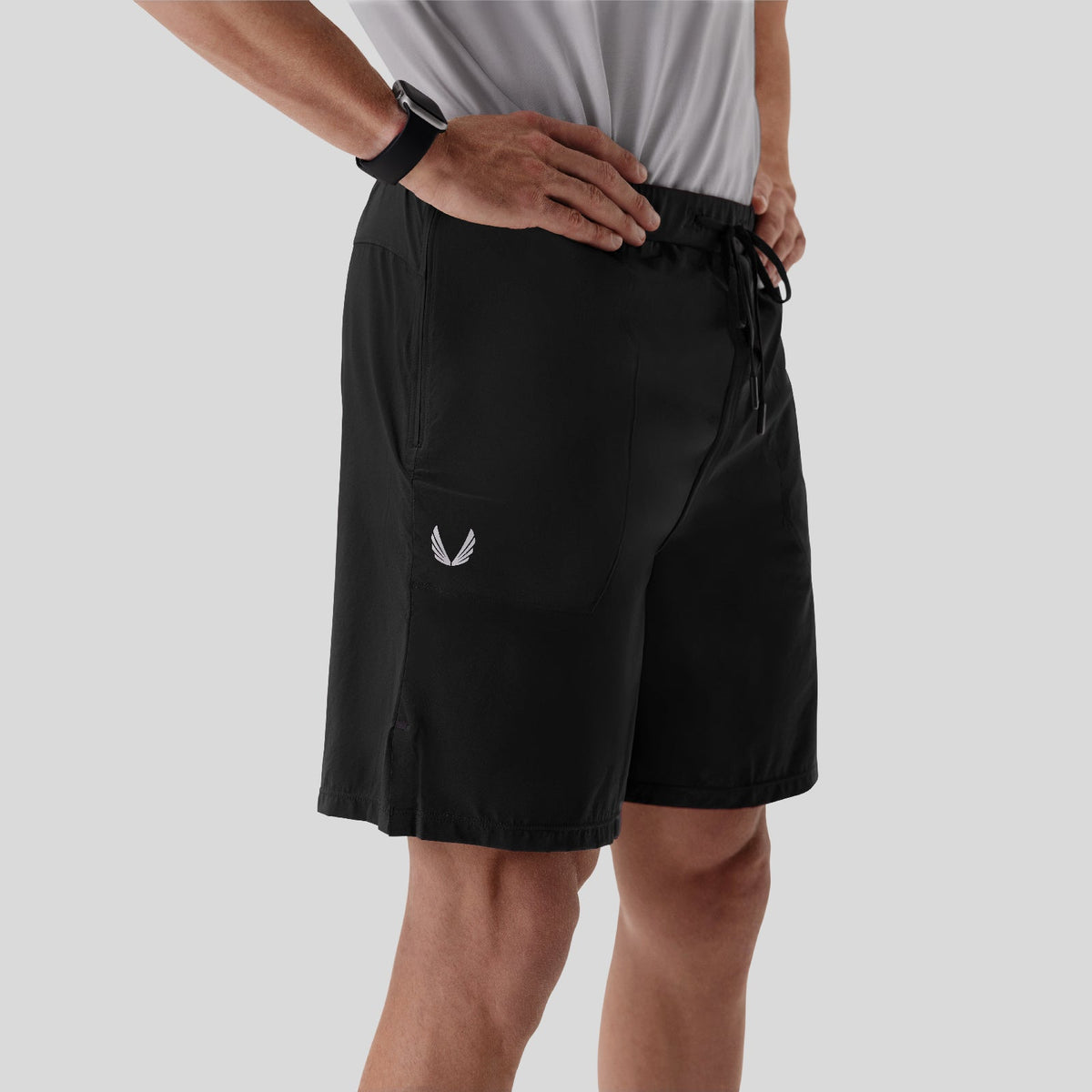0997. Aerotex™ 8" Training Short - Black | ASRV