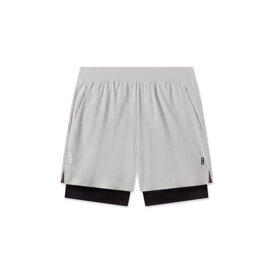 1028. Aerotex™ Bonded 7" Liner Short - Slate Grey | ASRV