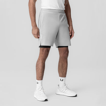 1028. Aerotex™ Bonded 7" Liner Short - Slate Grey | ASRV