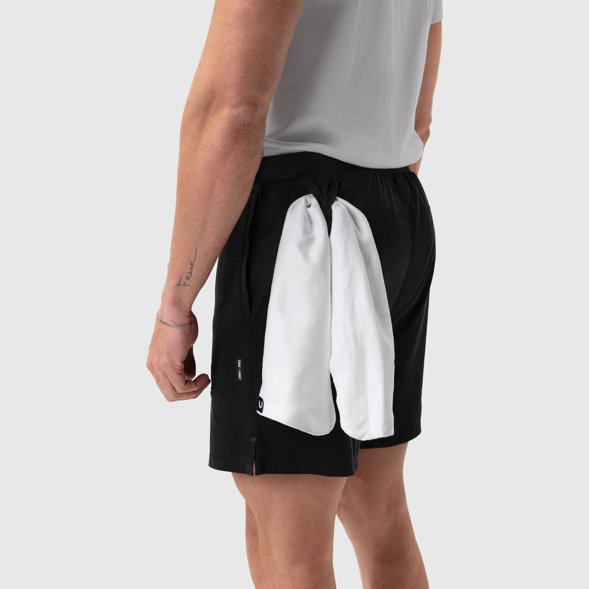 0992. Aerotex™ 6" Training Short - Black | ASRV