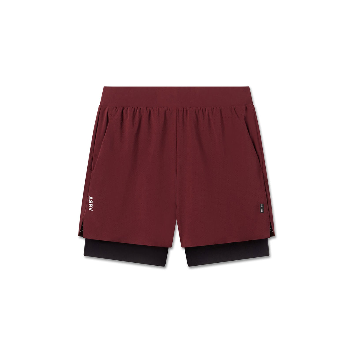 1028. Aerotex™ Bonded 7" Liner Short - Crimson | ASRV