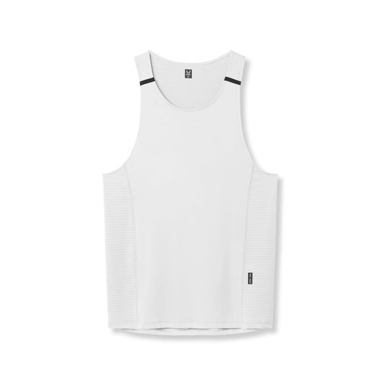 0833. 3D-Lite® 2.0 Lycra® Pro Singlet - White | ASRV