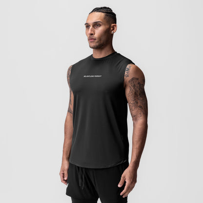 0757. AeroSilver® Cutoff Tank - Black "RP" | ASRV