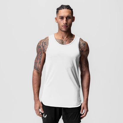 0830. AeroSilver® Tank Top - White | ASRV