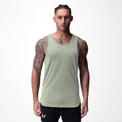 0830. AeroSilver® Tank Top - Sage | ASRV