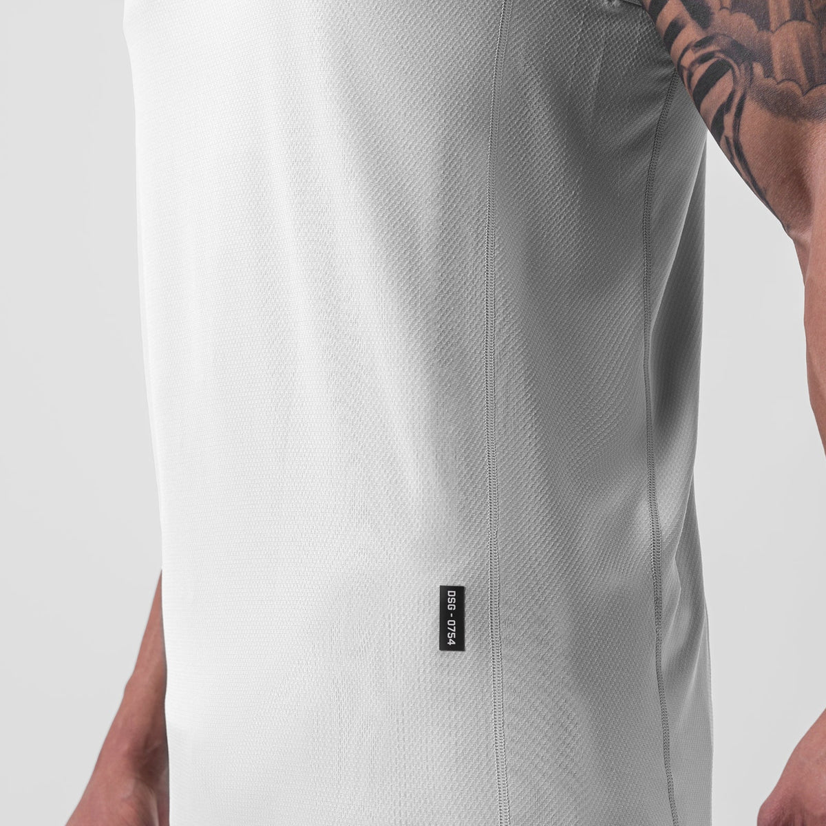 0754. AeroSilver® Training Singlet - White | ASRV