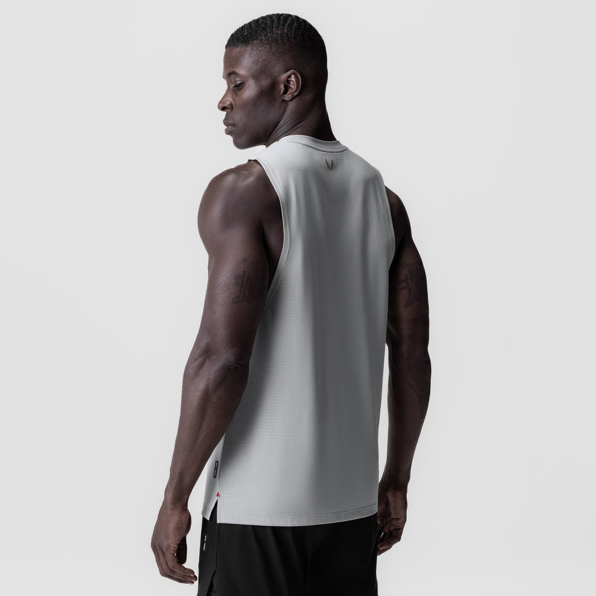 0837. 3D-Lite® 2.0 Lycra® Muscle Tank - Slate Grey "RP" | ASRV