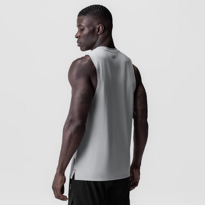 0837. 3D-Lite® 2.0 Lycra® Muscle Tank - Slate Grey "RP" | ASRV