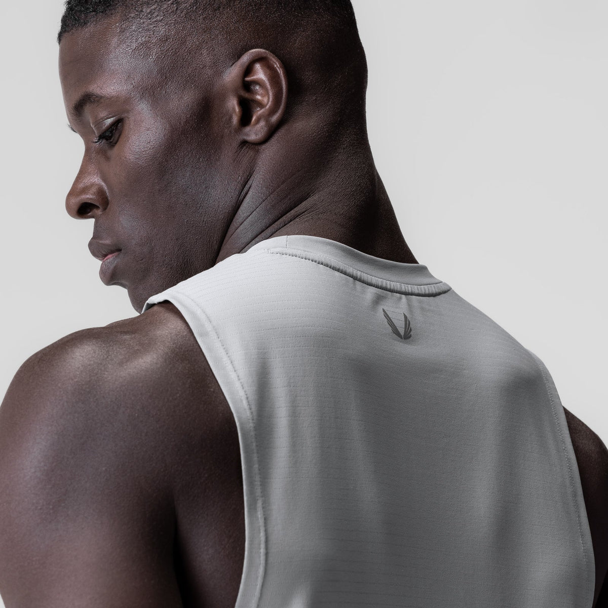 0837. 3D-Lite® 2.0 Lycra® Muscle Tank - Slate Grey "RP" | ASRV