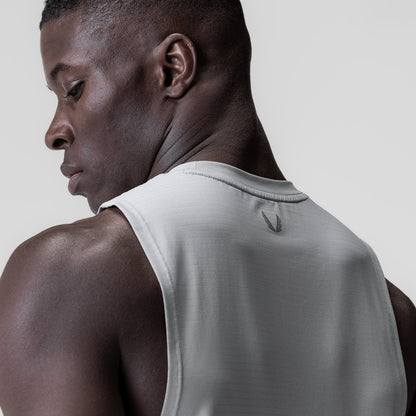 0837. 3D-Lite® 2.0 Lycra® Muscle Tank - Slate Grey "RP" | ASRV