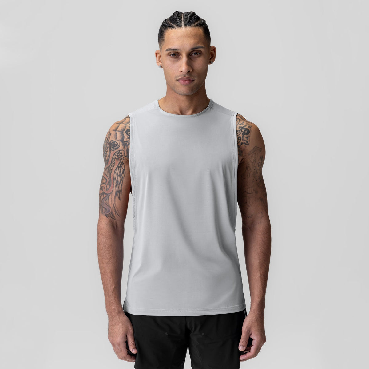 1061. Ice-Skin™ Muscle Tank - Slate Grey | ASRV